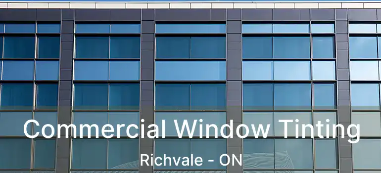 Commercial Window Tinting Richvale - ON
