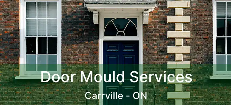 Door Mould Services Carrville - ON