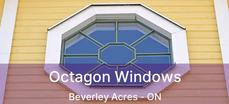 Octagon Windows Beverley Acres - ON