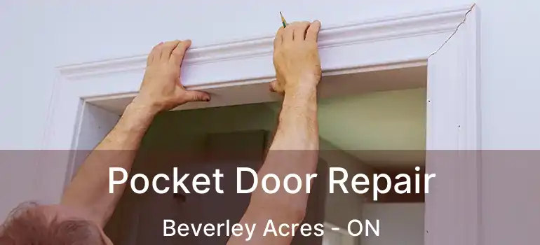 Pocket Door Repair Beverley Acres - ON