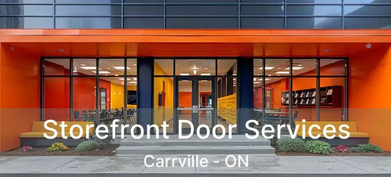 Storefront Door Services Carrville - ON