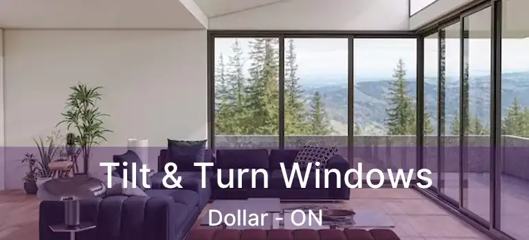  Tilt & Turn Windows Dollar - ON