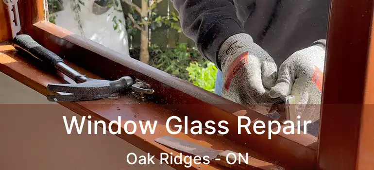 Window Glass Repair Oak Ridges - ON