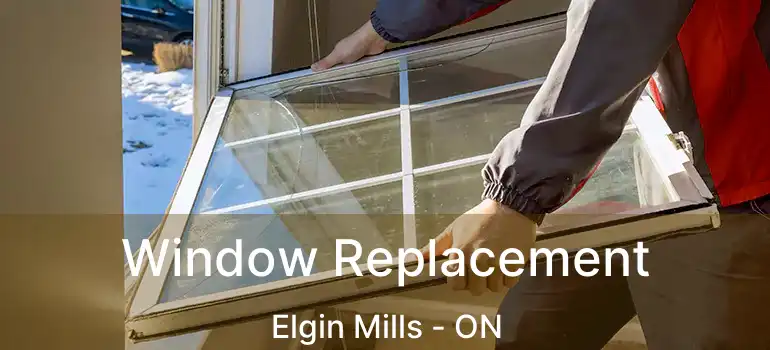 Window Replacement Elgin Mills - ON